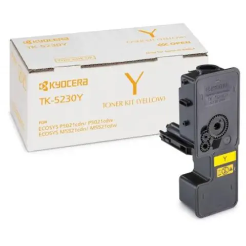 Kyocera TK-5230Y - Toner żółty do Kyocera Ecosys M5521, P5021